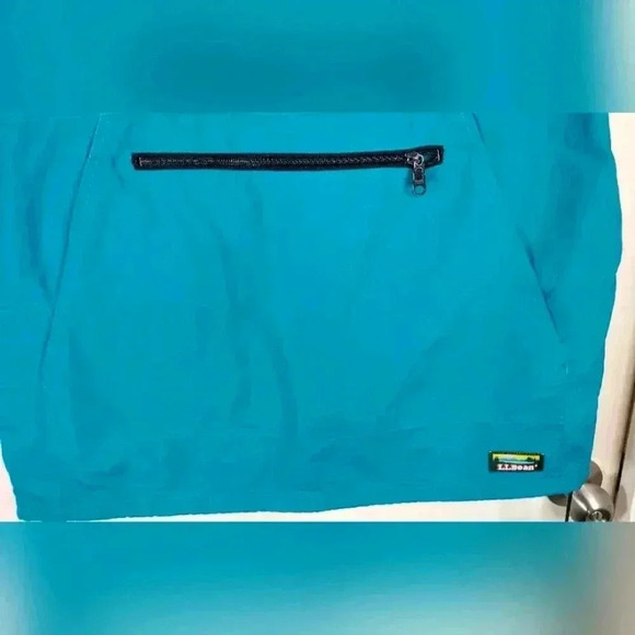 Vintage 90's LL Bean women's blue‎ windbreaker size medium - Picture 6 of 6